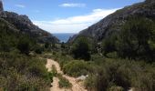 Trail Walking Marseille - Calanques de Morgiou retour par les crêtes de Morgiou - Photo 2