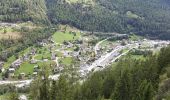 Tour Wandern Turtmann-Unterems - CHX ZRMT Étape 9 de Gruben à Randa - Photo 6