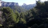 Trail Walking Saint-Rémy-de-Provence - le rocher des deux trous - Photo 1