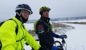 Excursión Bici de montaña Saint-Clément - sortie vtt du 08012017 neige - Photo 3