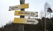 Tocht Stappen Saint-Alban-d'Ay - GRP Tour du bassin d'Annonay - Photo 12