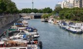 Tocht Stappen Parijs - balade canal saint Martin  - Photo 2