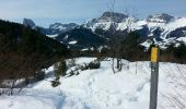 Randonnée Raquettes à neige Gresse-en-Vercors - Le pas du Serpaton et + (Gresse Circuit 8 Noir) - Photo 11