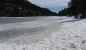 Randonnée Raquettes à neige La Llagonne - Avallan, étang nègre, Bouillouse, refuge et retour - Photo 4