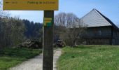 Trail Walking Les Déserts - croix du Nivolet depuis la grange de la paieu - Photo 1