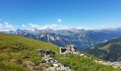 Tour Wandern Champagny-en-Vanoise - Ruines du Tougne depuis la télécabine  - Photo 1