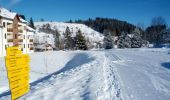 Trail Snowshoes Bellefontaine - Bellefontaine - lac de Bellefontaine - Photo 1