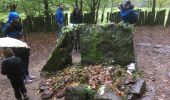 Randonnée Marche Paimpont - 2017-10-29 tombeau de merlin fontaine de jouvence BROCELIANDE - Photo 9