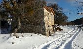 Trail Walking Saint-Vallier-de-Thiey - col du Ferrier dans la neige - Photo 7