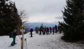 Randonnée Raquettes à neige Autrans-Méaudre en Vercors - Boucle Gève, Le Bec de l 'Orient, Le Pas de la Clé, depuis La Sure  - Photo 4