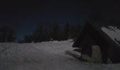 Excursión Raquetas de nieve Lans-en-Vercors - La Crête des Ramées de nuit en raquettes - Photo 3