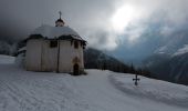 Trail Snowshoes Peisey-Nancroix - Le sanctuaire des Vernettes - Photo 3