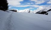 Excursión Raquetas de nieve Manigod - croix de colonban croix de fry - Photo 6