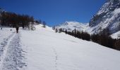 Tour Schneeschuhwandern Saint-Paul-sur-Ubaye - Le Col du Vallonnet - Photo 8