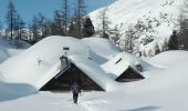 Tour Schneeschuhwandern Névache - du refuge de laval au refuge du chardonnet A-R - Photo 3