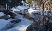 Randonnée Raquettes à neige Les Angles - Les Angles la Serra via lac de Balmète puis la cabane de la Balète et l.Estany de la Llosa A-R - Photo 4