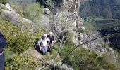 Randonnée Marche Rosis - Arsel 23-4-18  de vandabre en passant par le col de l'ourtegas - Photo 11