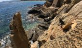 Tour Wandern Le Lavandou - Sentier du littoral St Clair a` La Fossette et retour  - Photo 14