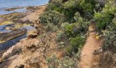 Tour Wandern Le Lavandou - Sentier du Littoral Gaou Pointe de la Ris l'Esquillette - Photo 7