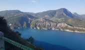 Tocht Elektrische fiets Chorges - le tour du lac de Serre Ponçon - Photo 19