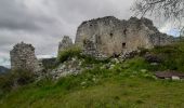 Percorso Marcia Saint-Jacques - SAINT JACQUES.  PRE DE SIROM .  ENTRE PUY , PIED MARCELLIN . Chateau plus haut , Chaudon , col de Chaudon ,  - Photo 6