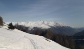 Trail Snowshoes Montricher-Albanne - Albanne - Prario -la Plagne - le Belvedere - Photo 7