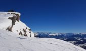 Randonnée Raquettes à neige Gresse-en-Vercors - Les Rochers du Baconnet - Photo 4