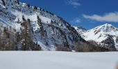 Randonnée Raquettes à neige Ceillac - Ceillac tronchet 11kms 586m - Photo 5
