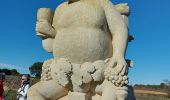 Trail Walking Montagnac - Arsel montagnac la cave et les statues - Photo 2