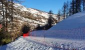 Trail Snowshoes Vars - Fontbonne - les Claux A/R - Photo 3