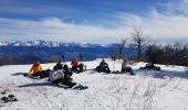 Tocht Sneeuwschoenen Autrans-Méaudre en Vercors - La Grande Brèche - La Buffe - La Sure (2022) - Photo 3