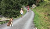 Trail Walking Séez - L’ouïe blanche - lac retour - chatelard - Photo 8