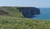 Excursión Senderismo Étretat - Falaise d'Etretat - Photo 1