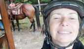 Trail Horseback riding Métairies-Saint-Quirin - rond pré baronnie kiosque point de vue  - Photo 5
