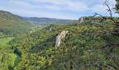 Trail Walking Arbois - Arbois Belvédère du Fer à Cheval Belvédère Châtelaine Cascade des Tufs Planches près d'Arbois La Roche du Feu Mesnay Arbois - Photo 10