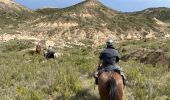 Trail Horseback riding Bardenas Reales de Navarra - Bardenas jour 5 - Photo 10