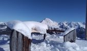 Tour Skiwanderen Allevard - tricotage crête des Plagnes - Photo 4