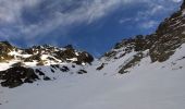 Randonnée Ski de randonnée Les Contamines-Montjoie - tricotage vers la pointe de Chaborgne  - Photo 3