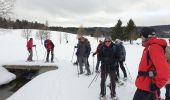 Trail Snowshoes Les Rousses - lac gèle des Rousses - Photo 1