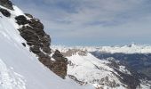 Trail Touring skiing Saint-Véran - Pointe des Marcelettes - Photo 2