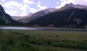 Percorso Mountainbike Enchastrayes - camping la chaup Jausiers Lac de Sagnes - Photo 1