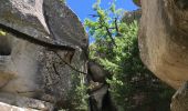 Excursión Senderismo Annot - Les grés d'Annot: Jardins et chambre du Roi - Photo 11