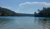 Trail Swimming Esparron-de-Verdon - nage jusqu'à la pointe et retour - Photo 1
