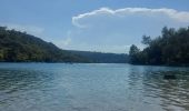 Excursión Natación Esparron-de-Verdon - nage jusqu'à la pointe et retour - Photo 1