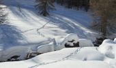 Percorso Racchette da neve Crévoux - EMBRUN JOUR 04 : Lac du Crachet - Photo 11