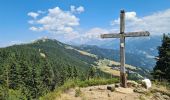 Trail Walking Villard-sur-Doron - La Croix de Coste depuis le hameau du Beaufortain - Photo 1