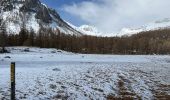 Percorso Racchette da neve San Dalmazzo Selvatico - Pointe de Colombart - Photo 2