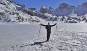 Trail Snowshoes Allos - lac d'Allos - Photo 2