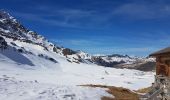 Trail Snowshoes Saint-Véran - Lac de la blanche a partir de st verran - Photo 1