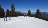Tocht Sneeuwschoenen Crêts-en-Belledonne - Le Grand Rocher (2021) - Photo 2